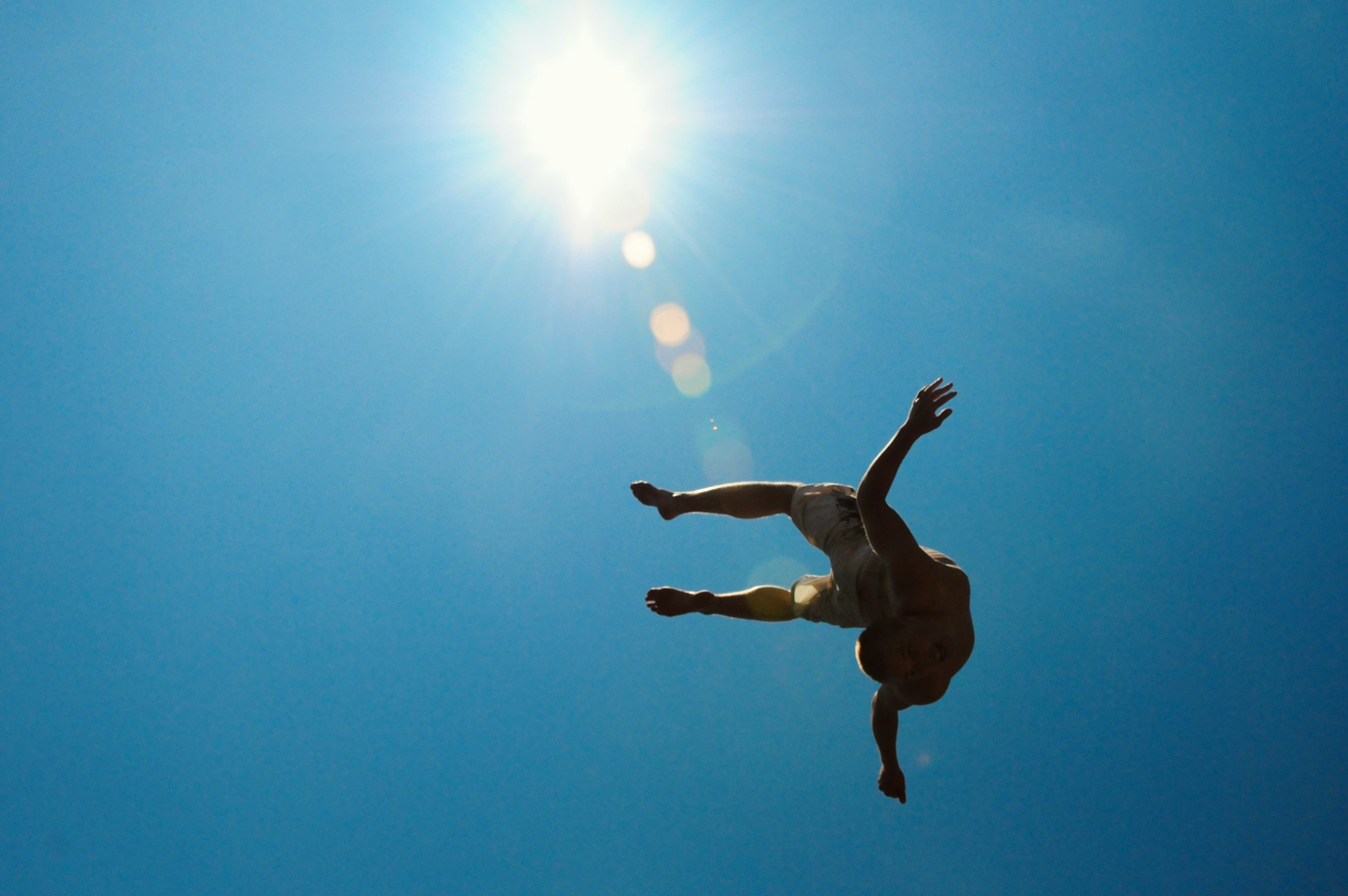 when it feels like falling’s going to tear you apart